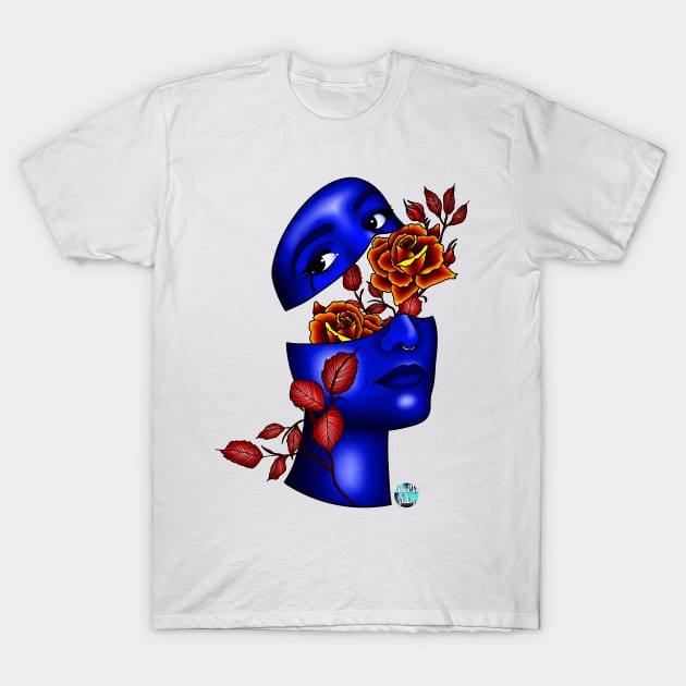 In My Head T-Shirt by ColorMix Studios